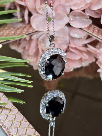 Black Sapphire Pendant